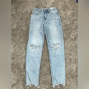 American Eagle Curvy Mom Jean Size 0
